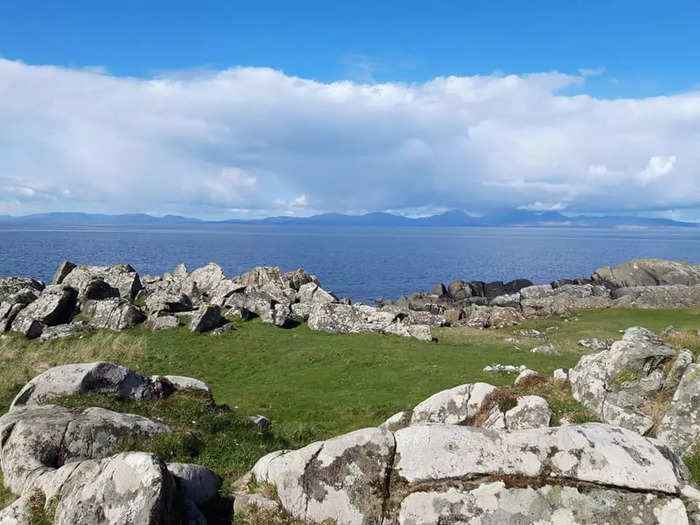 Port Ban in Kilberry is a holiday park with a beautiful beach that I have frequented for the past couple of years.