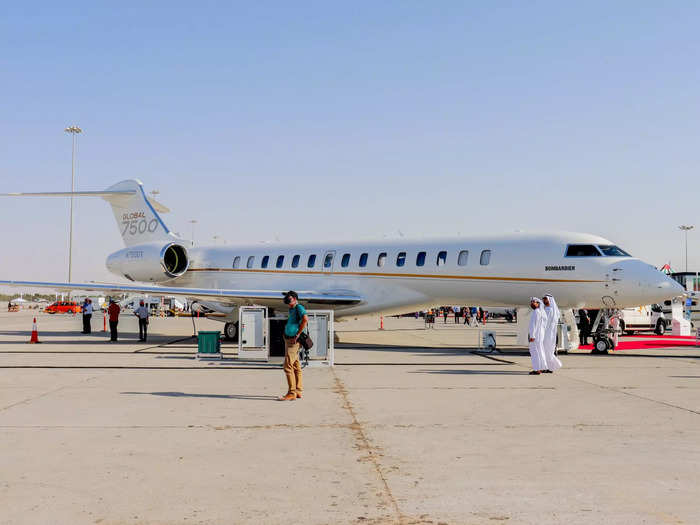 While the G700 is popular among business travelers, Bombardier