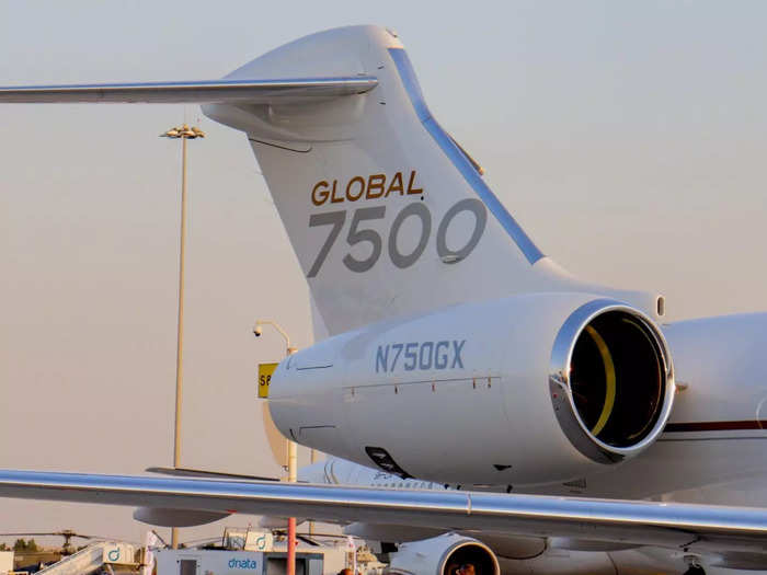 Powered by two General Electric Passport engines, the Global 7500 is the world