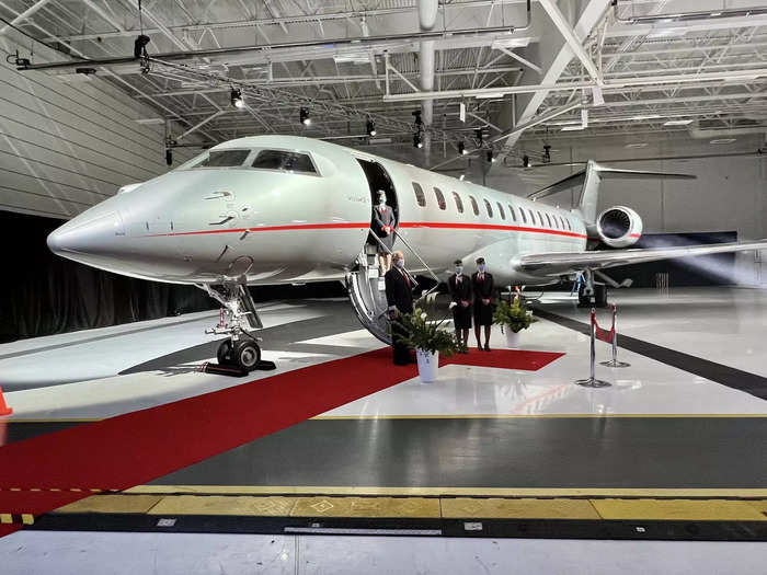 Dubbed the "Ferrari of the Skies," the company unveiled the $75 million Global 7500 business plane in 2018 and has delivered over 100 to date.