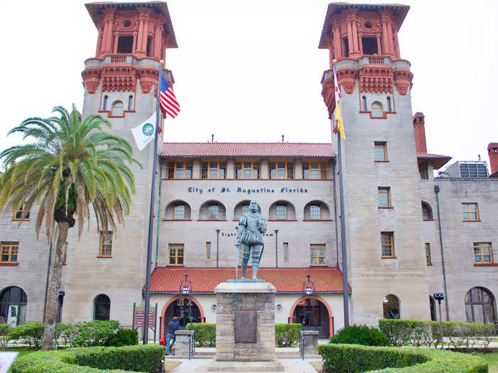 I most enjoyed the Lightner Museum because its architecture reminded me of a castle.