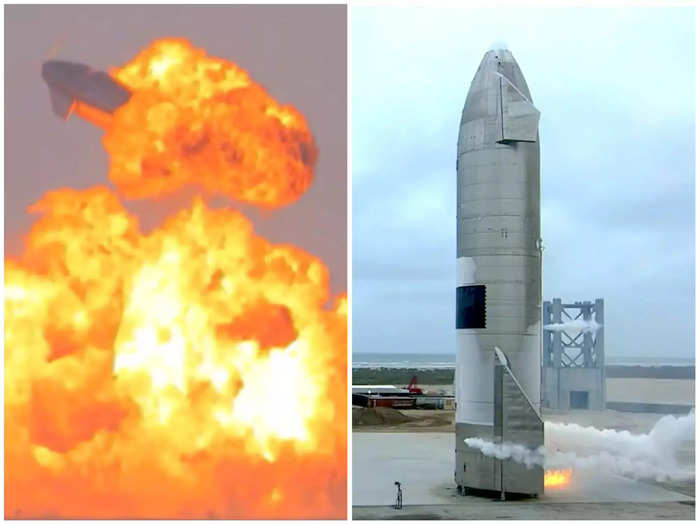 Starship, which SpaceX is designing to one day build settlements on Mars, completed a suborbital test flight without exploding for the first time in May 2021.