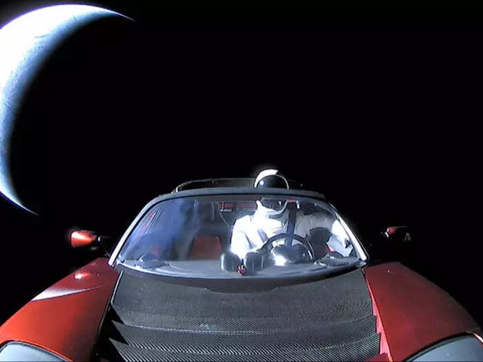 In 2018, Musk launched a Tesla Roadster into space using SpaceX