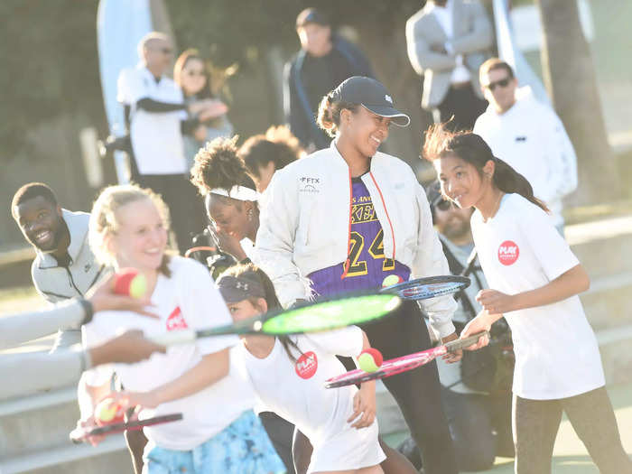 And Play Academy with Naomi Osaka — founded in 2020 — "aims to change girls