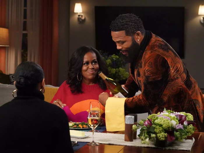 1. Michelle Obama in "Black-ish."