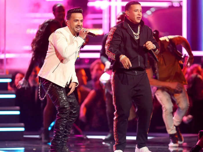 2017: "Despacito" — Luis Fonsi and Daddy Yankee featuring Justin Bieber