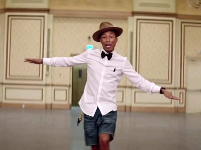 2014: "Happy" — Pharrell Williams