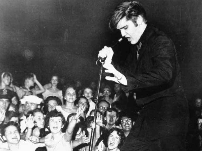 1957: "All Shook Up" — Elvis Presley