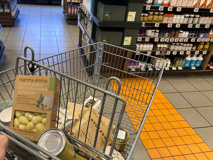 After grabbing some additional groceries, including bananas, peanut butter, and eggs, I realized I had run through my $100 budget before barely making a dent in my list.