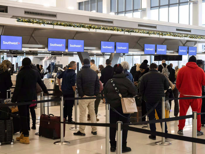 Southwest scrubbed nearly 2,700 flights on Tuesday, which accounted for 84% of all cancelations in the US that day, according to FlightAware. The chaos has left passengers