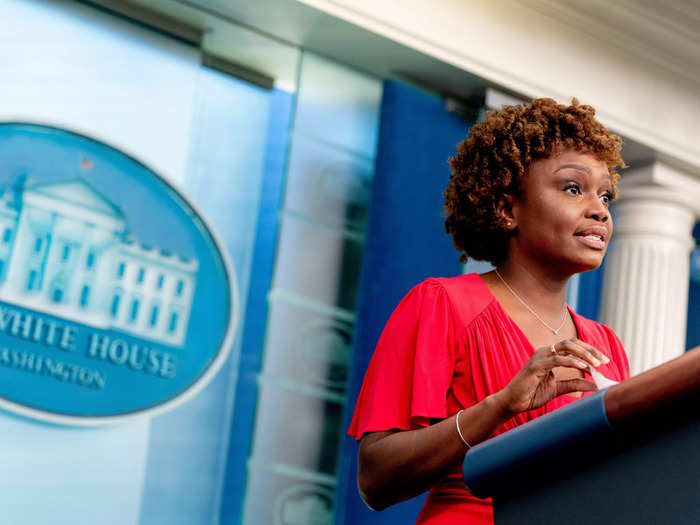 In May, Karine Jean-Pierre became the first Black and openly LGBTQ+ person and immigrant to serve as White House press secretary.