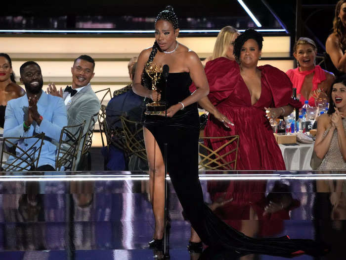 Sheryl Lee Ralph stunned in an all-black ensemble.