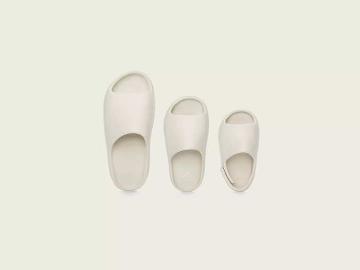 7. Adidas Yeezy Slide "Bone"