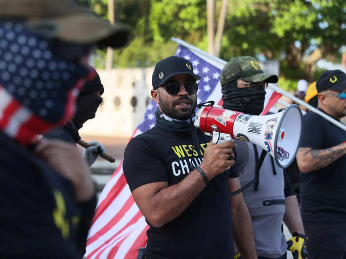 Libs of TikTok may have links to extremist groups like the Proud Boys.