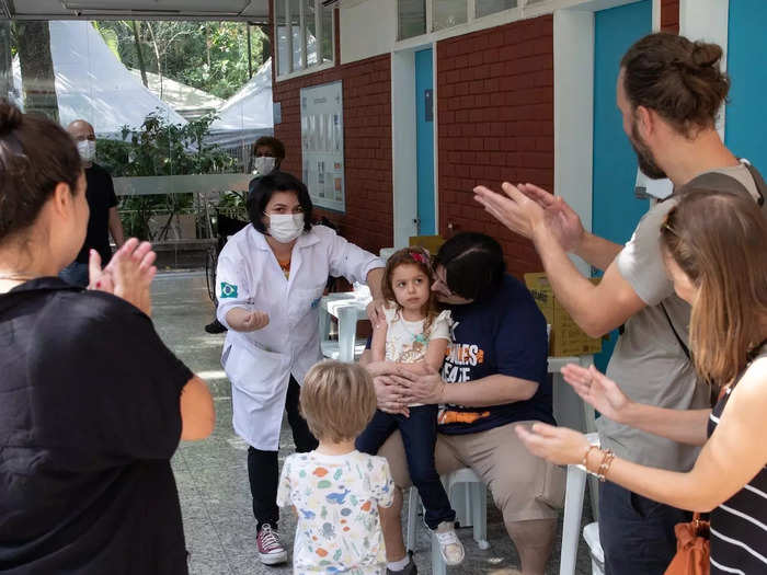 Brazil has a national culture of vaccine endorsement that transcends politics.