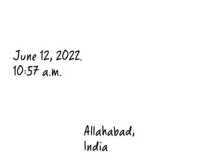 June 12, 2022. 10:57 a.m. Allahabad, India I had comforted people who had gone through this. But never thought it would happen to us. The police had come and posted a notice on our house. It was suddenly labeled “illegal” even after we have always paid all relevant taxes and have all our property documents in order. It said our house would be demolished the next day. We couldn’t watch it. It was too painful. It’s a very disturbing feeling to see your house torn down. To become a refugee in your own country.