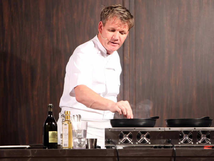 Gordon Ramsay opened his first eponymous Fish & Chips restaurant in 2016 in Las Vegas.