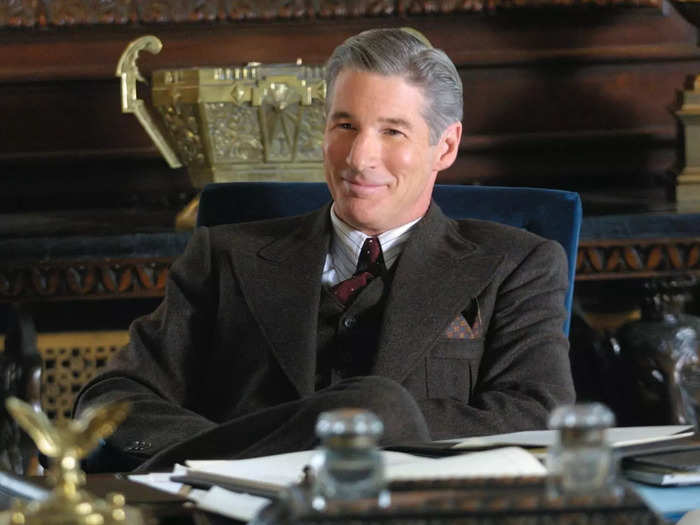 Richard Gere played Billy Flynn, the smooth-talking defense lawyer who often represents murderers.