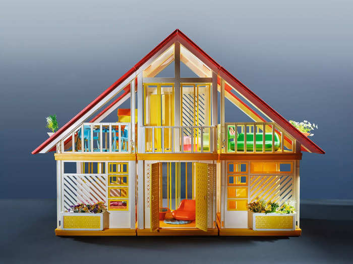 The 1979 A-frame marked the beginning of open-concept space for Barbie.