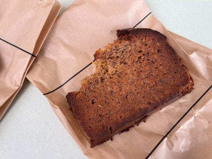 Banana bread is popular across Australia, and has a place on the McCafé menu.