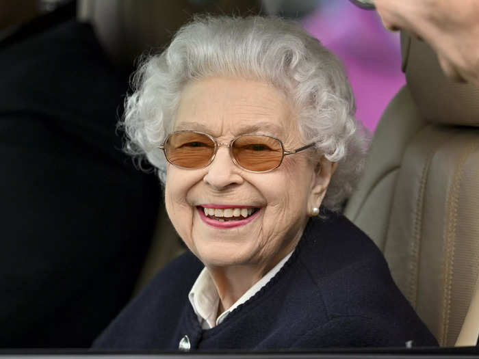 Rooke snapped a photo of Queen Elizabeth II smiling at the Royal Windsor Horse Show in May.