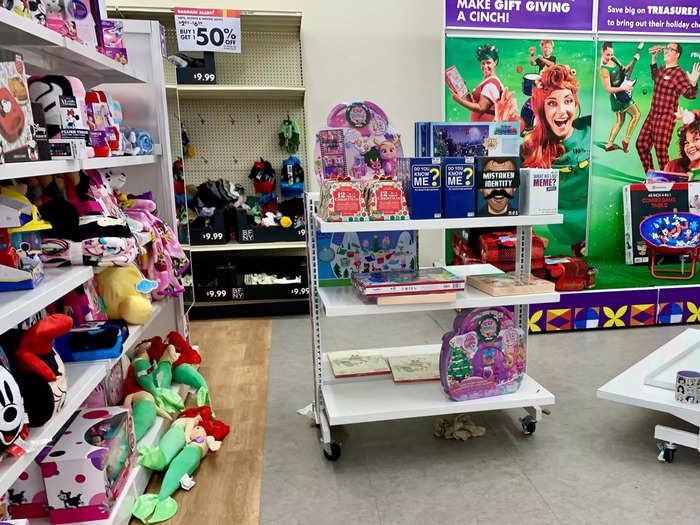 Big Lots had success selling mugs, toys, and towels from the Disney popup section, president and CEO Bruce Thorn said in a December earnings call.