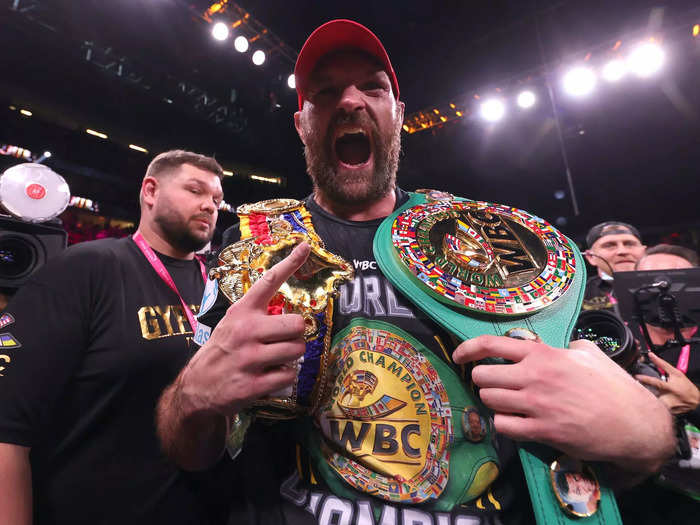 Tyson Fury vs. Oleksandr Usyk — the undisputed heavyweight championship fight.