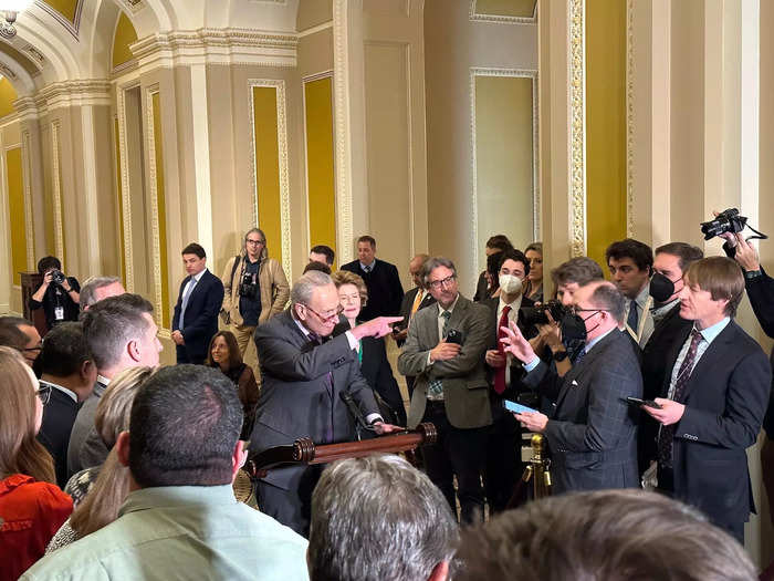 Press conferences are some of the best places to get lawmakers on the record