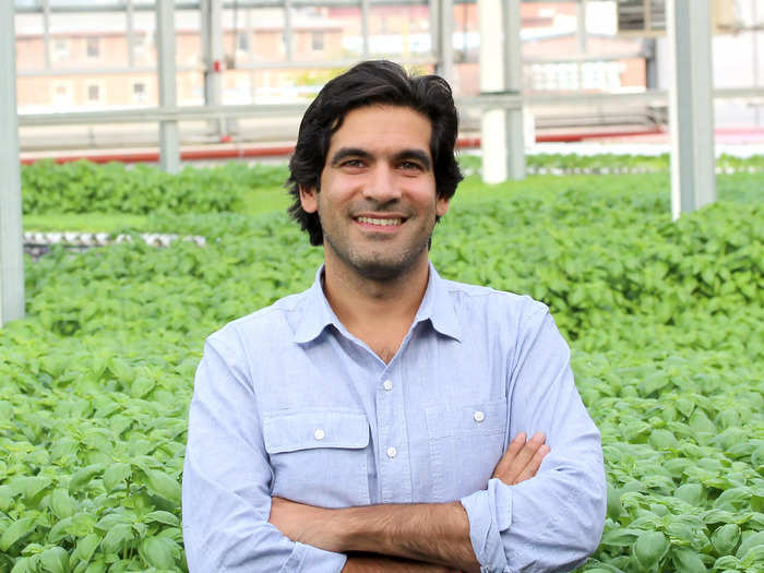 At a dinner with his eventual cofounder of Gotham Greens, Eric Haley, and Jenn Frymark, now the chief greenhouse officer, Puri said they learned the basil on their pasta had been flown in from Israel.