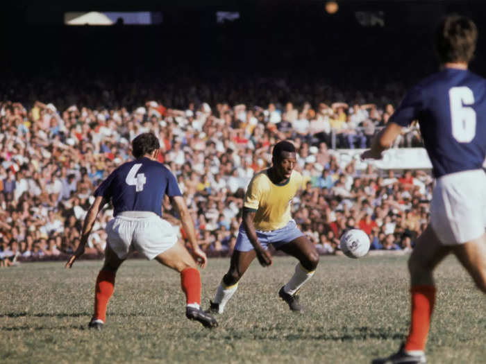 Pelé was named Athlete of the Century by the IOC in 1999 for his exploits in soccer from the 1950s to the 1970s.