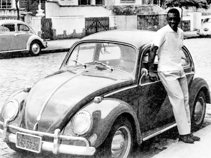 He loved to drive a Volkswagen Beetle — a classic in today