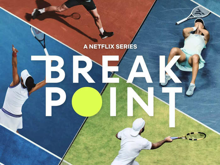 "Break Point" is a new sports documentary series about a group of elite tennis players.