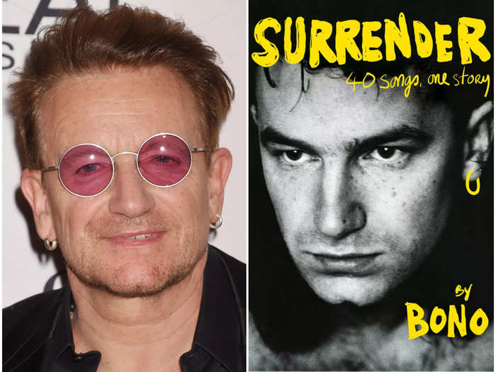 10. "Surrender: 40 songs, One story" by Bono.