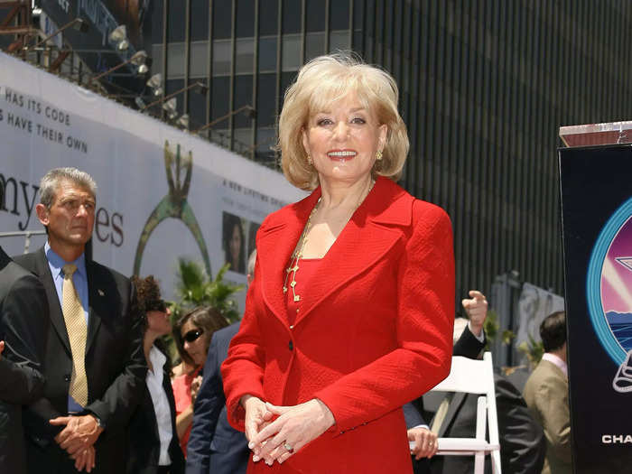 In 2007, Walters was honored with a star on the Hollywood Walk of Fame for her work on the "Today" show and "ABC Evening News."