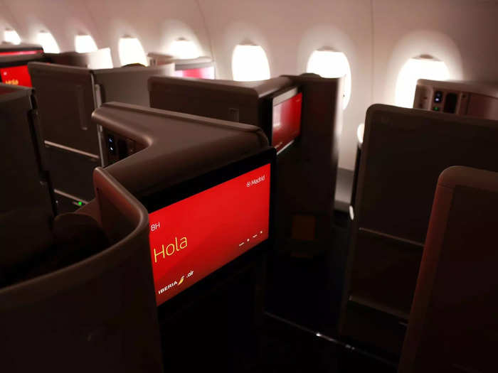 Business class is the biggest luxury onboard the airline