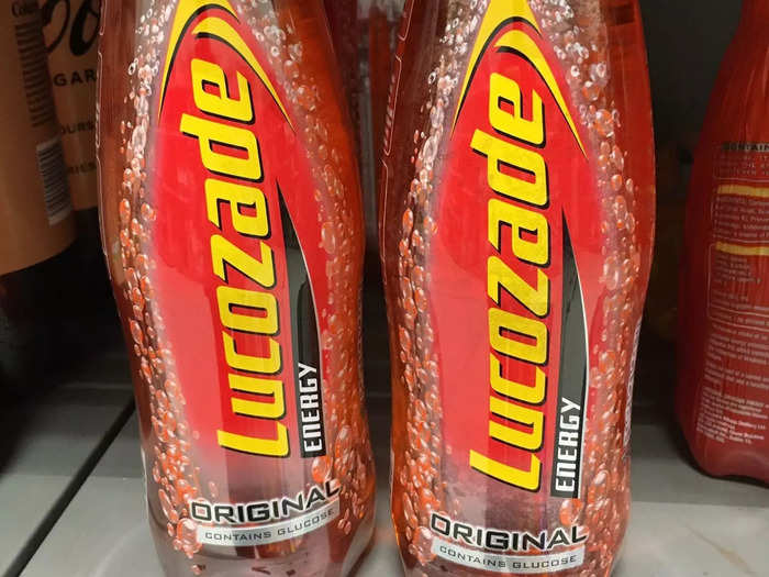 Lucozade was a great pick-me-up whenever I felt ill.