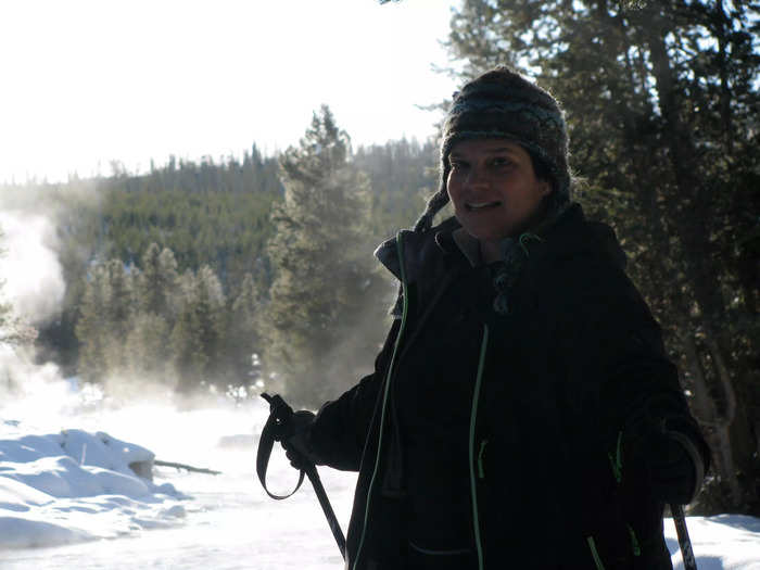 My experience cross-country skiing in Yellowstone National Park was one I