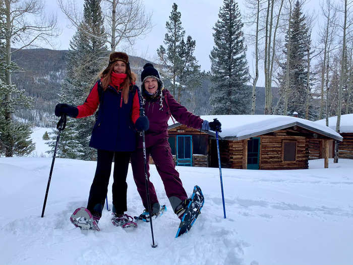 For a cabin retreat and snowshoeing excursions, I head to Grand Lake, Colorado, near Rocky Mountain National Park.