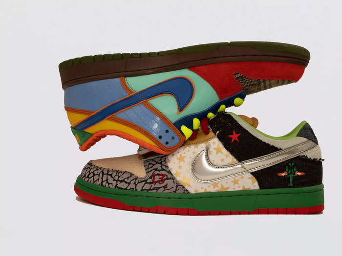 Nike Dunk Low Pro SB" "What The Dunk"