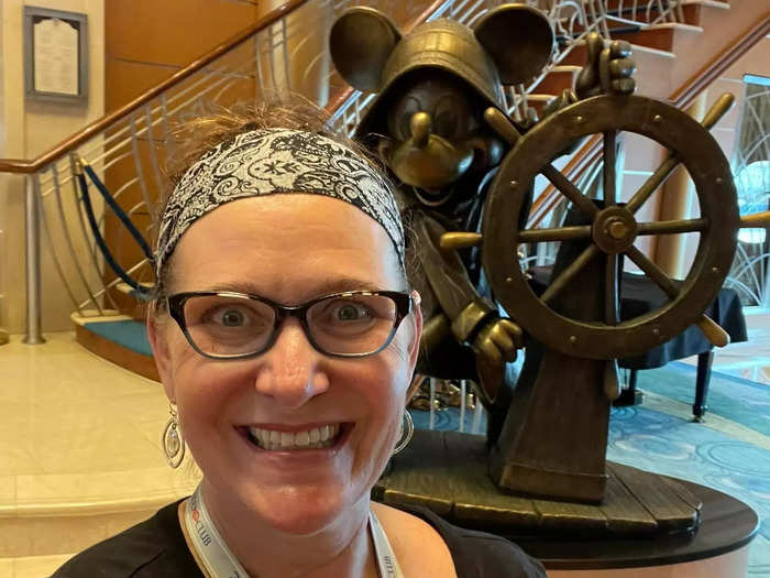 Jill, her husband, and her two kids set sail on the Disney Magic for $2,570.