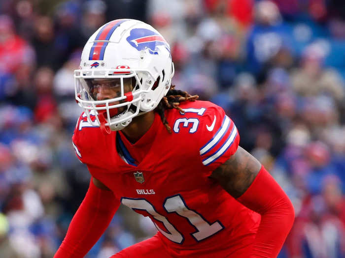 Though he made several regular-season appearances for the Bills during his rookie season...