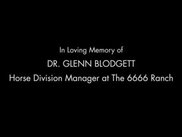 The episode ends with a dedication to someone close to creator Taylor Sheridan and connected to the 6666 Ranch.