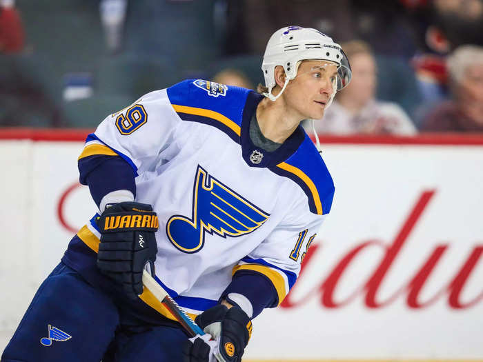 NHL player Jay Bouwmeester collapsed on the bench after a cardiac episode.