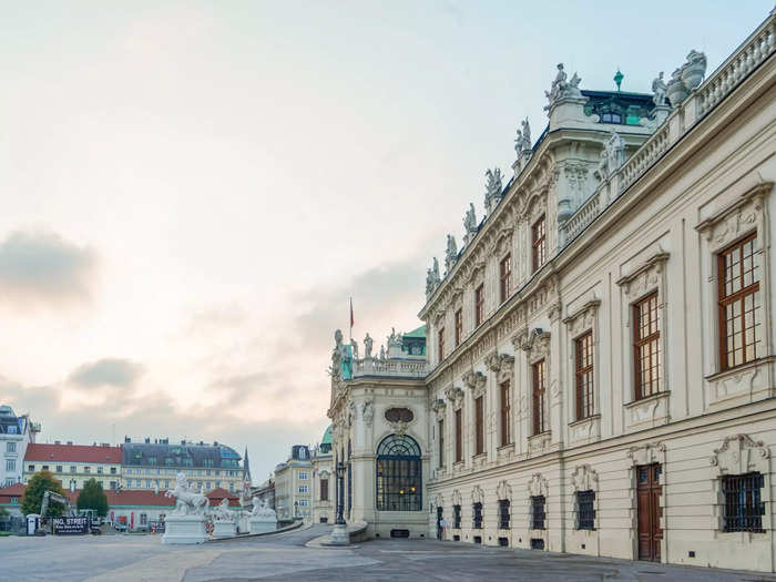 Today, the palace is a museum housing Austrian works of art from the middle ages to modern times, according to the same source.