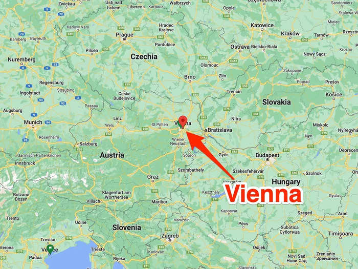 Located in northeast Austria, Vienna has been the country