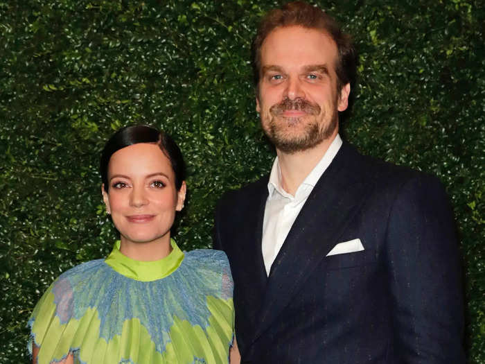 Lily Allen said he connected with husband David Harbour on a dating app after initially meeting at a talk show.