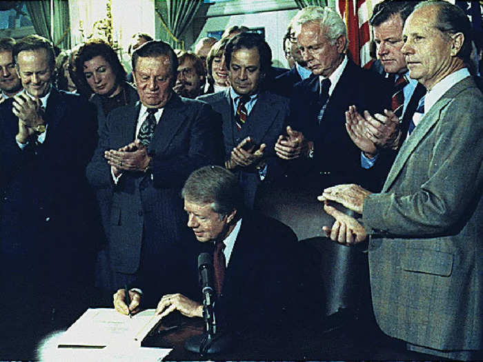 The carrier, like most others, was suffering from financial losses after President Jimmy Carter signed the Airline Deregulation Act in 1978.