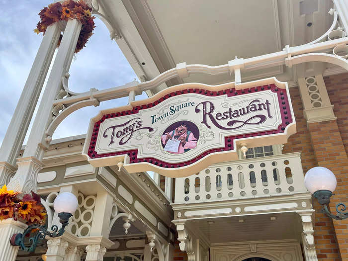 I visited Magic Kingdom on a whim and made a last-minute reservation at Tony