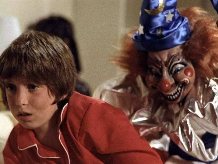 The one big jump scare of "Poltergeist" involves a horrifying clown doll.