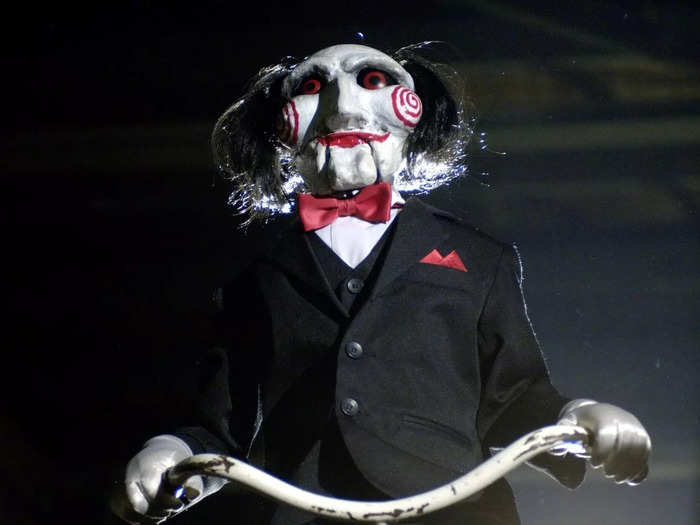 Billy from the "Saw" franchise" is another iconic horror-movie doll.